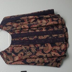 Collective concepts long sleeve shirt. XS